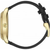 Gucci G-Timeless Black Dial Black Leather Strap Watch For Women - YA1264055 Authentic Buy Shop Now