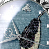 Gucci G Timeless Quartz Blue Dial Blue Leather Strap Watch For Men - YA1264080 Authentic Buy Shop Now