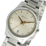 Gucci G Timeless Quartz Champagne Dial 27mm Watch For Women - YA126593 Authentic Buy Shop Now