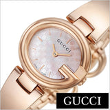 Gucci Guccisima Quartz Mother of Pearl White Dial Rose Gold Steel Strap Watch for Women - YA134512 Authentic Buy Shop Now