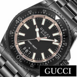 Gucci Dive Quartz Black Dial Black Steel Strap Watch For Men - YA136213 Authentic Buy Shop Now