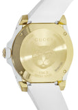 Gucci Dive Quartz White Dial White Rubber Strap Unisex Watch - YA136322 Authentic Buy Shop Now