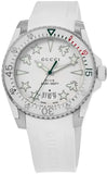 Gucci Dive Quartz White Dial White Rubber Strap Watch For Men - YA136337 Authentic Buy Shop Now