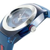 Gucci Sync XXL Quartz Blue Dial Blue Rubber Strap Watch For Men - YA137104 Authentic Buy Shop Now