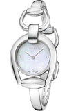 Gucci Horsebit Collection Diamonds Mother of Pearl Dial Silver Steel Strap Watch For Women - YA139506 Authentic Buy Shop Now