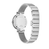 Gucci Diamantissima Quartz Diamonds Mother of Pearl Dial Silver Mesh Bracelet Watch for Women - YA141504 Authentic Buy Shop Now