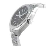 Gucci GG2570 Quartz Black Dial Silver Steel Strap Watch For Men - YA142401 Authentic Buy Shop Now