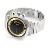 Gucci Grip Chronograph Disney Black Dial Silver Steel Strap Watch For Men - YA157307 Authentic Buy Shop Now