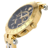 Versace V-Race Quartz Black Dial Gold Steel Strap Watch For Men - VEBV00519 Authentic Buy Shop Now