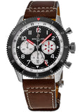 Breitling Super Avi B04 Chronograph GMT 46 Mosquito Black Dial Brown Leather Strap Watch for Men - YB04451A1B1X1 Authentic Buy Shop Now