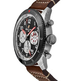 Breitling Super Avi B04 Chronograph GMT 46 Mosquito Black Dial Brown Leather Strap Watch for Men - YB04451A1B1X1 Authentic Buy Shop Now