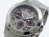 Marc Jacobs Rock Chronograph Gunmetal Grey Dial Grey Steel Strap Watch for Men - MBM3160 Authentic Buy Shop Now