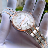 Tissot Chemin des Tourelles Powermatic 80 Silver Dial Two Tone Steel Strap Watch for Men - T099.407.22.038.02 Authentic Buy Shop Now