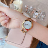 Calvin Klein Class White Dial Gold Steel Strap Watch for Women - K6R23526 Authentic Buy Shop Now