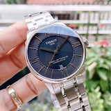 Tissot Chemin Des Tourelles Powermatic 80 Black Dial Silver Steel Strap Watch For Men - T099.407.11.058.00 Authentic Buy Shop Now