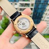 Mido Multifort Automatic Silver Dial Brown Leather Strap Watch For Men - M005.430.36.031.80 Authentic Buy Shop Now
