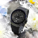 Salvatore Ferragamo Sapphire Black Dial Black Rubber Strap Watch for Men - SFHP00320 Authentic Buy Shop Now