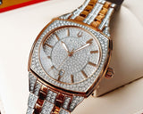 Bulova Phantom Crystal Silver Dial Two Tone Steel Strap Watch for Men - 98B324 Authentic Buy Shop Now