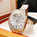 Bulova Phantom Crystal Silver Dial Two Tone Steel Strap Watch for Men - 98B324 Authentic Buy Shop Now