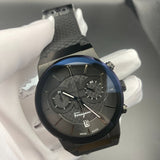 Salvatore Ferragamo Sapphire Black Dial Black Rubber Strap Watch for Men - SFHP00320 Authentic Buy Shop Now