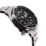 Citizen Promaster 200M Diver Fugu Asian Limited Edition Black Dial Silver Steel Strap Watch For Men - NY0090-86E Authentic Buy Shop Now