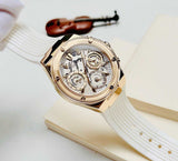 Guess Athena White Dial White Rubber Strap Watch for Women - GW0409L2 Authentic Buy Shop Now