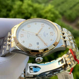 Tudor 1926 Automatic Diamonds Silver Dial Two Tone Steel Strap Watch for Men - M91651-0002 Authentic Buy Shop Now