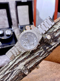 Guess Moonlight Multi Function Diamonds Silver Dial Silver Steel Strap Watch for Women - GW0320L1 Authentic Buy Shop Now