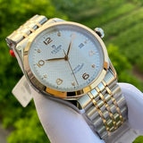 Tudor 1926 Automatic Diamonds Silver Dial Two Tone Steel Strap Watch for Men - M91651-0002 Authentic Buy Shop Now