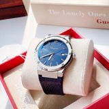 Salvatore Ferragamo F-80 Classic Blue Dial Blue Leather Strap Watch for Men - SFDT00719 Authentic Buy Shop Now