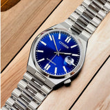 Citizen Tsuyosa Automatic Blue Dial Silver Steel Strap Watch For Men - NJ0150-81L Authentic Buy Shop Now