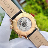 Mido Multifort Automatic Silver Dial Brown Leather Strap Watch For Men - M005.430.36.031.80 Authentic Buy Shop Now