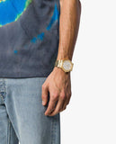 Versace Greca Silver Dial Gold Steel Strap Watch for Men - VEVI00520 Authentic Buy Shop Now