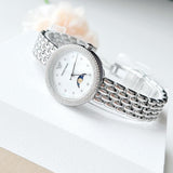 Emporio Armani Rosa Quartz Mother of Pearl Dial Silver Steel Strap Watch For Women - AR11461 Authentic Buy Shop Now
