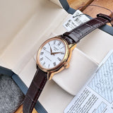 Tissot T Classic Carson Powermatic 80 White Dial Brown Leather Strap Watch for Men - T085.407.36.013.00 Authentic Buy Shop Now