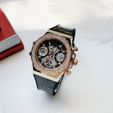 Guess Momentum Chronograph Diamonds Black Dial Black Silicone Strap Watch For Men - GW0518G2 Authentic Buy Shop Now