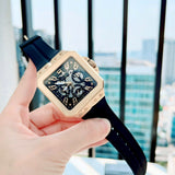Guess Leo Multifunction Black Dial Black Silicone Strap Watch For Men - GW0637G2 Authentic Buy Shop Now
