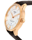 Tissot Chemin Des Tourelles Powermatic 80 Cosc Silver Dial Brown Leather Strap Watch For Men - T099.408.36.038.00 Authentic Buy Shop Now