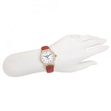 Coach Madison White Dial Red Leather Strap Watch for Women - 14502400 Authentic Buy Shop Now