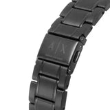 Armani Exchange Nico Analog Black Dial Black Steel Strap Watch For Men - AX7102 Authentic Buy Shop Now