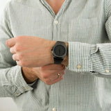 D1 Milano Ultra Thin Shadow Black Dial Black Steel Strap Watch for Men - D1-UTBJSH Authentic Buy Shop Now
