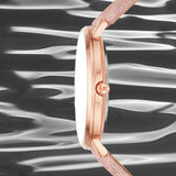 Michael Kors Pyper Quartz White Dial Pink Leather Strap Watch For Women - MK2859 Authentic Buy Shop Now