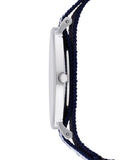 Daniel Wellington Classic Trinity White Dial Three Tone Nylon Strap Watch For Women - 0609DW Authentic Buy Shop Now