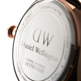 Daniel Wellington Dapper Cornwall White Dial Black Nylon Strap Watch For Women - DW00100263 Authentic Buy Shop Now