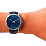 Emporio Armani Luigi Automatic Blue Dial Blue Leather Strap Watch For Men - AR60030 Authentic Buy Shop Now