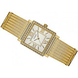 Guess White Dial Gold Mesh Bracelet Watch For Women - W0826L2 Authentic Buy Shop Now