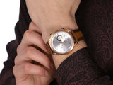 Maserati Ricordo Chronograph Silver Dial Brown Leather Strap Watch For Men - R8871633002 Authentic Buy Shop Now