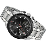 Maserati Traguardo Analog Black Dial Stainless Steel Watch For Men - R8873612015 Authentic Buy Shop Now