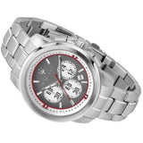 Maserati Royale Chronograph Grey Dial Silver Steel Strap Watch For Men - R8873637003 Authentic Buy Shop Now