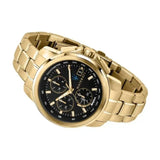 Maserati Successo Black Dial Gold Stainless Steel Watch For Men - R8873645002 Authentic Buy Shop Now